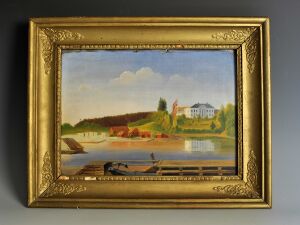 Gimsøy kloster maleri 1855.jpg