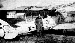 Gipsy Moth på Kjeller 1929 Halle & Peterson.