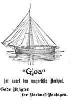 Aftenposten 12. mai 1905: Omtale av Gjøa-ekspedisjonen.