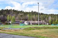 Nr. 5, idrettsanlegget på Fiane. Foto: Roy Olsen (2025).