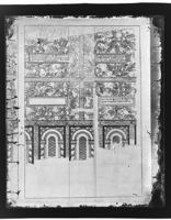 10. Gol stavkirke. Interiør. Veggmalerier - NB MS G4 0970.jpg