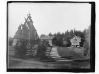 8. Gols Kirke Bygdö, Kristiania - NB MS G4 0637.jpg