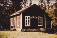 Skolestua på Gorudvollen i 1971. (Foto: Asbjørn Berg)