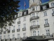 Ole Sverre står bak utseende til dagens Grand Hotel i Oslo (1911-13). Foto: Stig Rune Pedersen