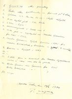 Opplysninger om Granum, samla inn til ei planlagt gards- og slektshistorie for Toten.