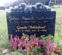 Også Gunda Bekkelund ble 101, mens mannen Mauritz rakk å fylle 98.