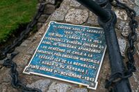 Alfonso Amandus Andresens gravsted i Puente Arenas i Chile.