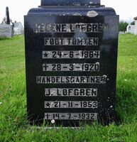 Helene og Johan Løfgren, som grunnla J. Løfgrens Handelsgartneri.