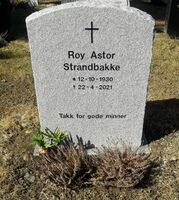 Fotballspilleren Roy Strandbakke (1930–2021). Foto: Tor Olav Haugland (2022).