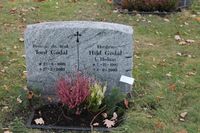 Biskop Tord Godal (1909–2002) og Hild Godal (1907–2000). Foto: Chris Nyborg (2014).
