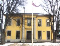 Grefsen og Disen velhus fra 1928. Her lå Grefsen kino, populært kalt «Svetter'n». Foto: Stig Rune Pedersen (2012)