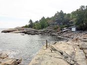 Bukta Grisetro idag. Foto: Pål Giørtz (2017).