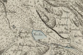 Gropa under Gjermshus nordre Kongsvinger kart 1781.jpg