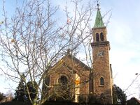 Grorud kirkegård ligger ved Grorud kirke. Foto: Stig Rune Pedersen