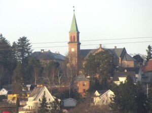 Grorud kirke sett fra Furuset 2011.jpg