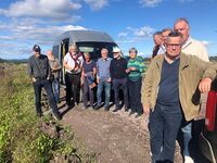 Samkult-gruppen på befaring ved Kopstad