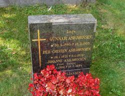 Lege Gunnar Asbjørnsen er gravlagt på Drøbak kirkegård. Foto: Stig Rune Pedersen