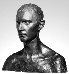 Byste av broren Emanuel Vigeland, modellert i 1896. Foto: Nasjonalmuseet