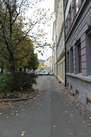 Håkons gate sett fra Kjølberggata. Foto: Chris Nyborg (2013).