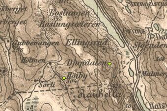 Høiby gnr. 18.1 og 18.7 Kongsvinger kart 1887.jpg