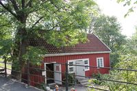 Hønse-Lovisas hus på Sagene. I dette huset bodde Braatens romanfigur Hønse-Lovisa i filminnspillinga av Ungen fra 1974. Foto: Chris Nyborg (2013)