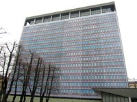 Høyblokka sett fra Akersgata høsten 2014. Foto: Stig Rune Pedersen