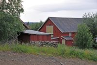 Låven i Hagberg. Foto: Kai T. Hansen (2009).