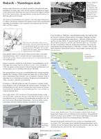 Tavle ved Mastbogen skole.