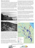 Tavle ved Hakavik kraftverk.