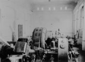 Interiør. Foto: Ukjent / Eiker Arkiv.