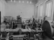 Interiør. Foto: Ukjent / Eiker Arkiv.