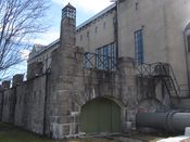 Vanninntaket til kraftstasjonsbygningen. Foto: Stig Rune Pedersen.