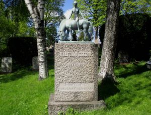 Halfdan Egedius gravminne Oslo.jpg