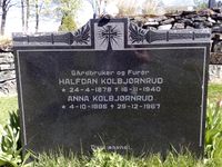 Gårdbruker og furér Halfdan Kolbjørnrud.