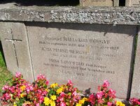 Byråsjef Hallvard Bergves gravminne på Grorud kirkegård. Foto: Stig Rune Pedersen