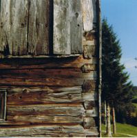 Kamnov på fjøs i Dalan under Hals (Aure) på Nordmøre. Foto: Olve Utne