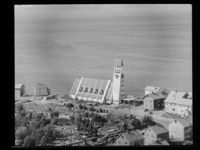 Hammerfest kirke, 1961 Foto: NB
