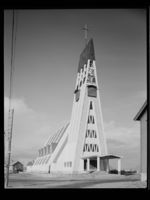 Hammerfest kirke, 1961 Foto: NB