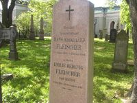 Hans Kirkgaard Fleischers gravminne. Foto: Stig Rune Pedersen