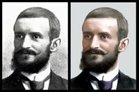 Kristofer Hansteen. Fra hans periode hvor han var aktiv som anarkist på 1890-tallet.