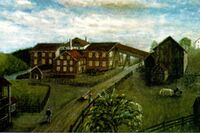 Hassel jernverk på slutten av 1880-tallet