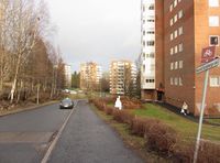 Motiv fra Harald Sohlbergs vei i Oslo. Foto: Stig Rune Pedersen (2013).