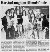 Harstad Tidende 15. mai 1987.