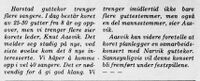 Guttekoret måtte få flere stemmer!