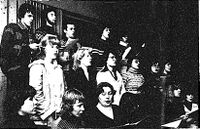 Sangøvelse på Soldathjemmet. Harstad Tidende 18. november 1978.