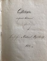 I 1828 begynte Marcus Hartmann å studere medisin ved Det Kongelige Frederiks Universitet i Christiania. Hans notater under forelesningene til Michael Skjelderup (1769–1852), Norges første professor i medisin, er på hele 750 sider. Foto: Sverre Støren 2025.