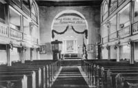 Kirkerommet nyttårsnatt 1914.