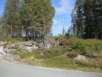 Skyttargrava sett mot aust.