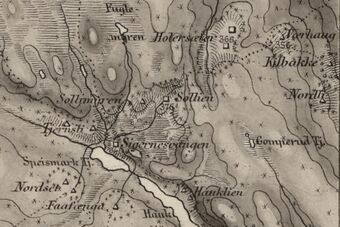 Haukelia kart 1884 Kongsvinger kommune.jpg