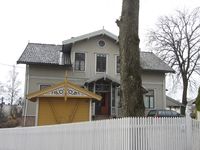 Havna allé 7: Sveitservillaen Havnen, som har gitt veien navn. Foto: Stig Rune Pedersen